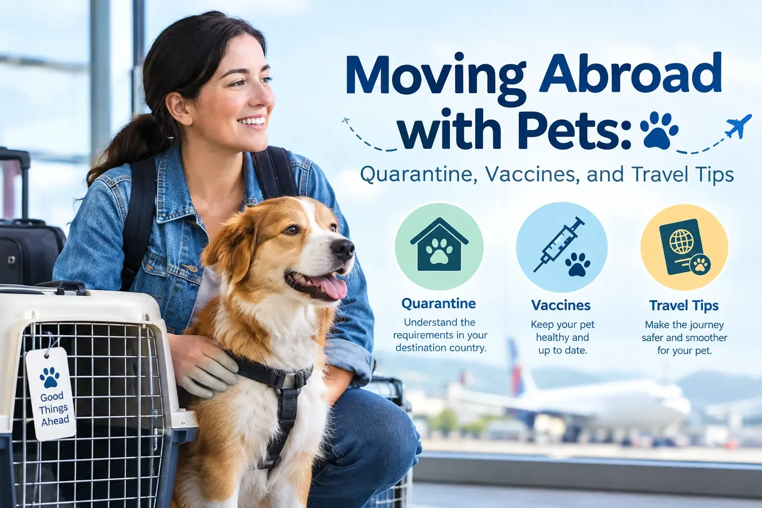 Moving abroud with pets